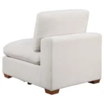 Lakeview Armless Chenille Fabric Chair By Coaster Furniture - Image 6