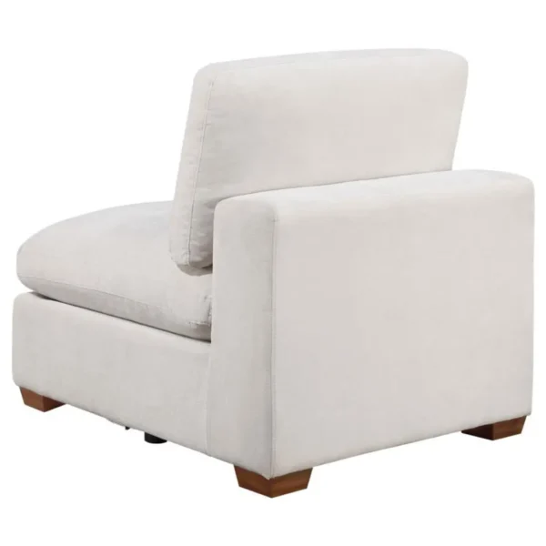 Lakeview Armless Chenille Fabric Chair By Coaster Furniture - Image 6