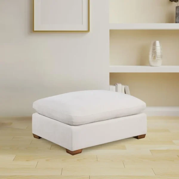 Lakeview Upholstered Rectangular Ottoman By Coaster Furniture - Image 2