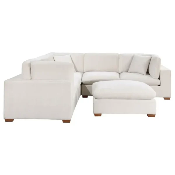 Lakeview 6 Piece L Shape Sofa Sectional By Coaster Furniture - Image 3