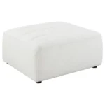 Sunny Square Ottoman Pouf By Coaster Furniture - Image 2