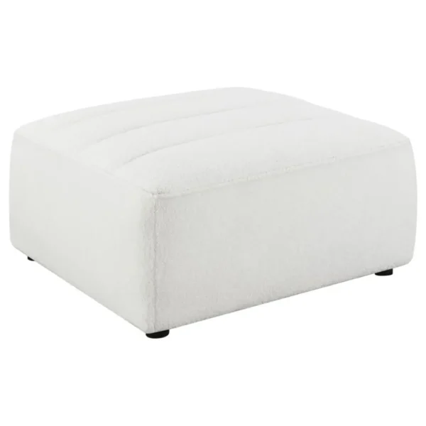 Sunny Square Ottoman Pouf By Coaster Furniture - Image 2