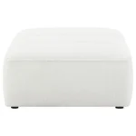 Sunny Square Ottoman Pouf By Coaster Furniture - Image 4
