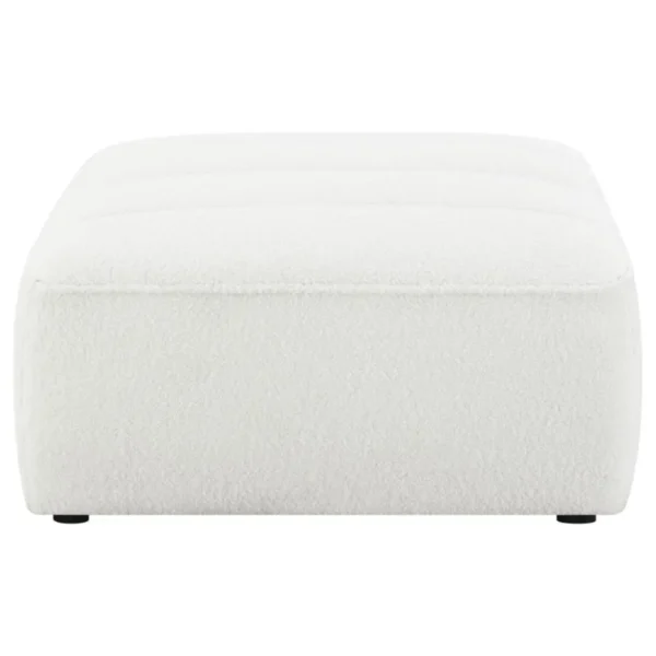Sunny Square Ottoman Pouf By Coaster Furniture - Image 4
