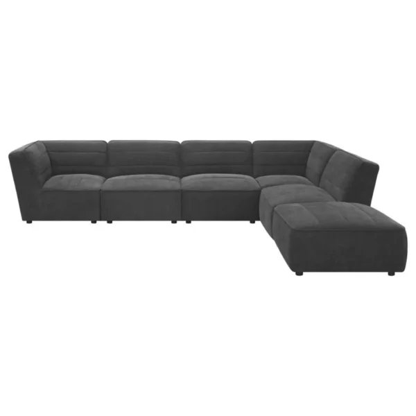 Sunny 6-Piece Elegant Sectional Sofa By Coaster Furniture - Image 4