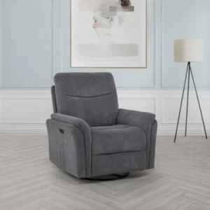 Adler Upholstered Power Glider Recliner By Coaster Furniture