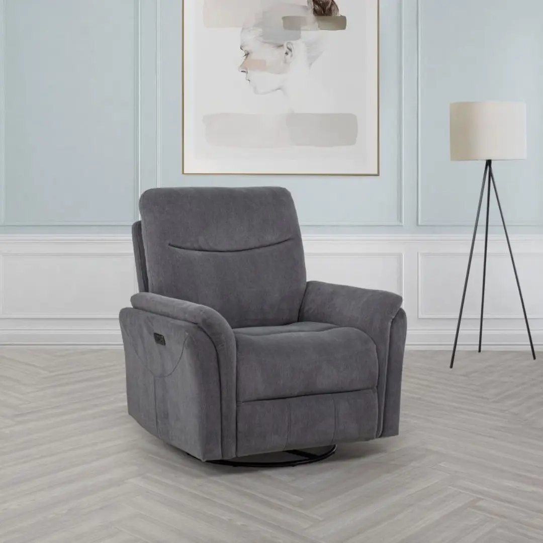 Adler Upholstered Power Glider Recliner By Coaster Furniture | U-Trade Furniture Adler Upholstered Power Glider Recliner By Coaster Furniture - Image 1