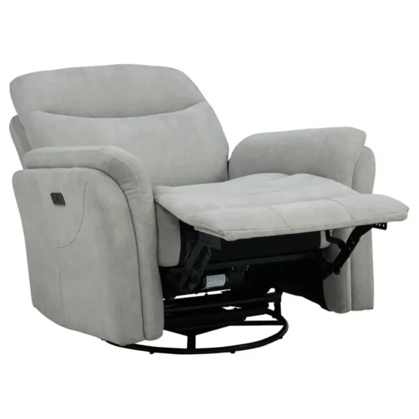 Adler Upholstered Power Glider Recliner By Coaster Furniture - Image 7