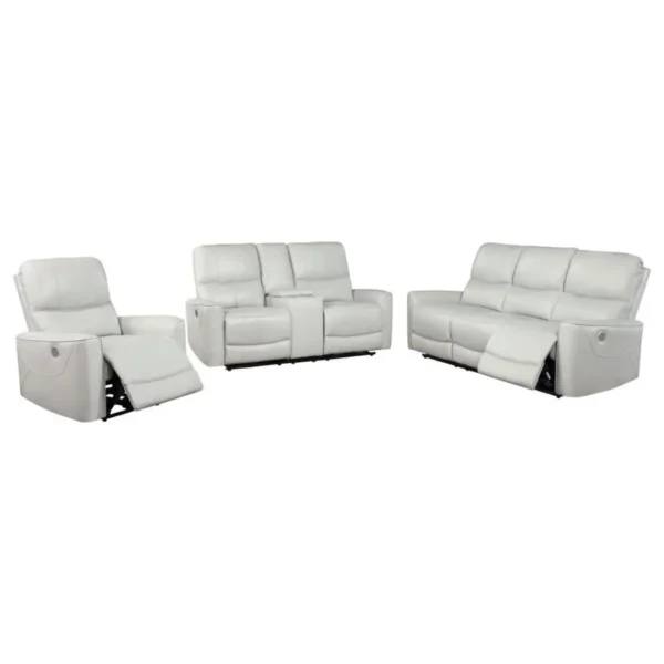 Greenfield 3-Piece Reclining Sofa Set By Coaster Furniture - Image 3