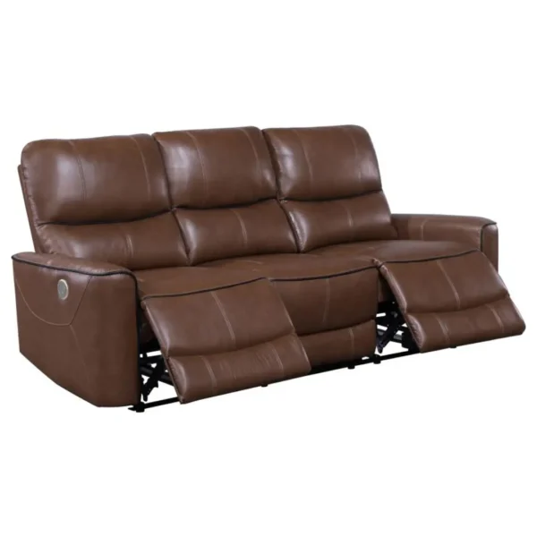 Greenfield 3-Piece Reclining Sofa Set By Coaster Furniture - Image 4
