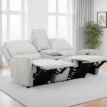 Sylmar Chenille Loveseat Recliner By Coaster Furniture - Image 2