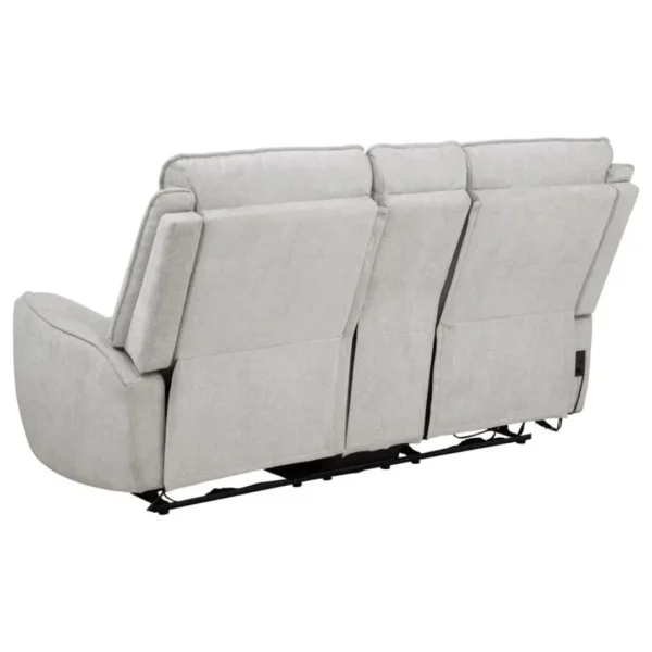 Sylmar Chenille Loveseat Recliner By Coaster Furniture - Image 6