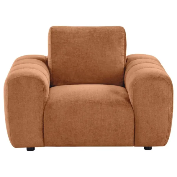 Burnett Chenille Armchair Tufted By Coaster Furniture - Image 3