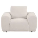 Burnett Chenille Armchair Tufted By Coaster Furniture - Image 4