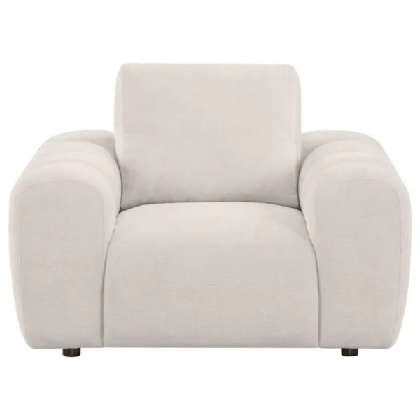 Burnett Chenille Armchair Tufted By Coaster Furniture - Image 4