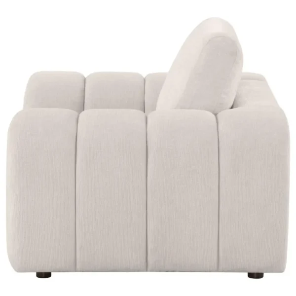 Burnett Chenille Armchair Tufted By Coaster Furniture - Image 7