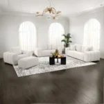 Burnett Chenille Armchair Tufted By Coaster Furniture - Image 8