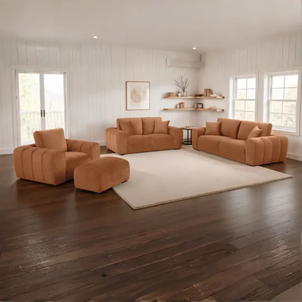 Burnett Chenille Armchair Tufted By Coaster Furniture - Image 9