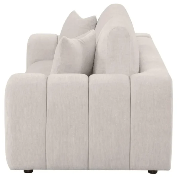 Burnett Chenille Tufted Sofa By Coaster Furniture - Image 6