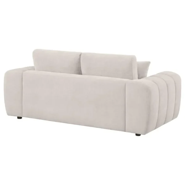Burnett Chenille Loveseat Upholstered By Coaster Furniture - Image 6