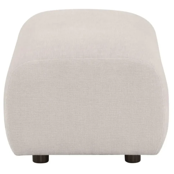Burnett Chenille Fabric Ottoman By Coaster Furniture - Image 5