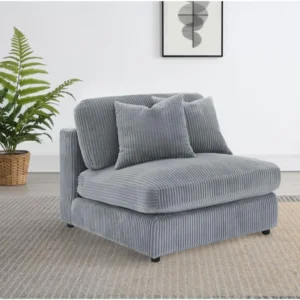 Blaine Striped Linen Chair By Coaster Furniture