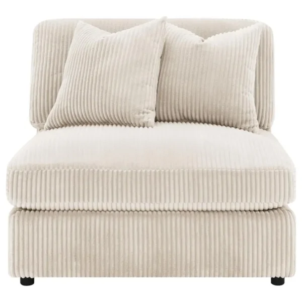 Blaine Striped Linen Chair By Coaster Furniture - Image 4
