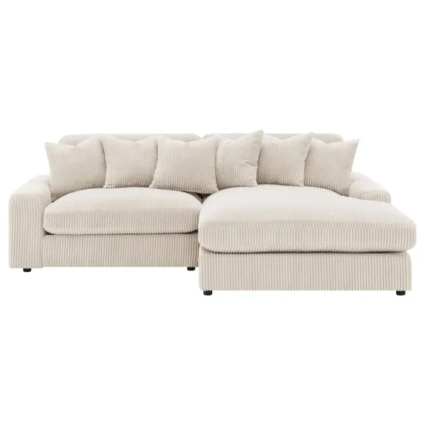 Blaine Sectional Sofa with Chaise Lounge By Coaster Furniture - Image 3