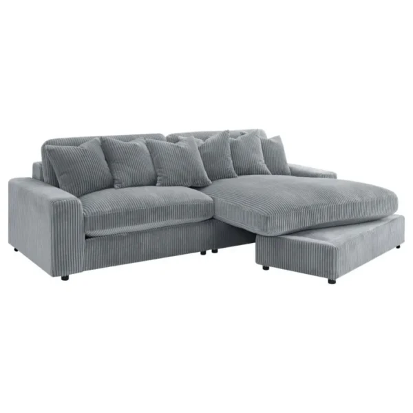 Blaine Sectional Sofa with Chaise Lounge By Coaster Furniture - Image 18