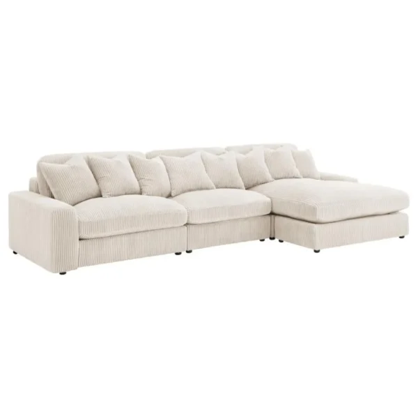 Blaine 3-Piece Sectional Sofa By Coaster Furniture - Image 6