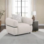 Jeanette Modern Beige Armchair By Coaster Furniture