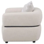 Jeanette Modern Beige Armchair By Coaster Furniture - Image 4