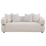 Jeanette 84-Inch Sofa Beige By Coaster Furniture - Image 2