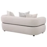 Jeanette 3-Piece Beige Sofa Set By Coaster Furniture - Image 6