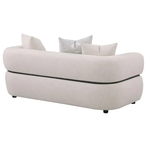 Jeanette 3-Piece Beige Sofa Set By Coaster Furniture - Image 6