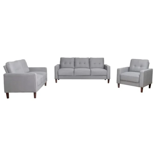 Bowen 3-Piece Tufted Sofa Set By Coaster Furniture - Image 3