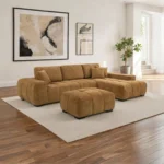 Octavia Chaise Sectional Sofa By Coaster Furniture - Image 4