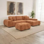 Octavia Chaise Sectional Sofa By Coaster Furniture - Image 5
