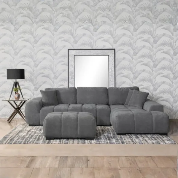 Octavia Chaise Sectional Sofa By Coaster Furniture - Image 9
