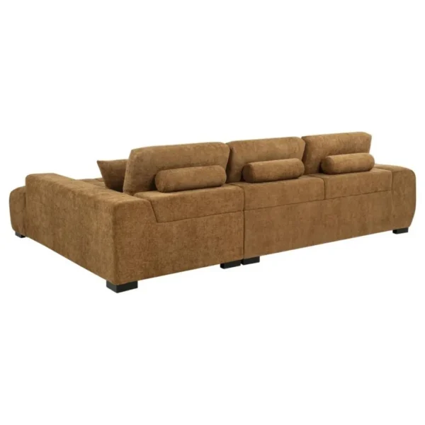 Octavia Chaise Sectional Sofa By Coaster Furniture - Image 15
