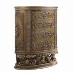 Constantine Gold Wooden Storage Chest by ACME - Image 2