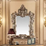 Constantine Large Gold Mirror by ACME