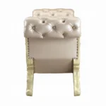 Vatican Leather Bedroom Bench by ACME - Image 2