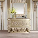 Vatican Wood Carved Dresser by ACME
