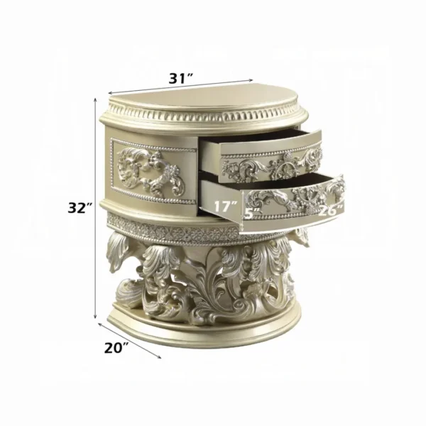 Vatican Storage Nightstand by ACME - Image 5