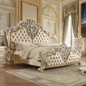 Vatican EK King Bed Tufted by ACME