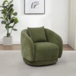 Arnaud Round Swivel Accent Chair By Coaster Furniture