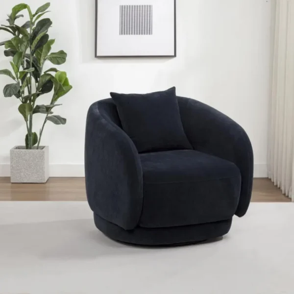 Arnaud Round Swivel Accent Chair By Coaster Furniture - Image 3