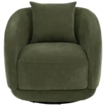 Arnaud Round Swivel Accent Chair By Coaster Furniture - Image 6