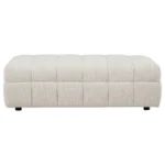 Amara Ivory Upholstered Ottoman By Coaster Furniture - Image 2